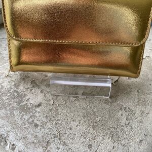 NWT J C FASHION GOLD WALLET